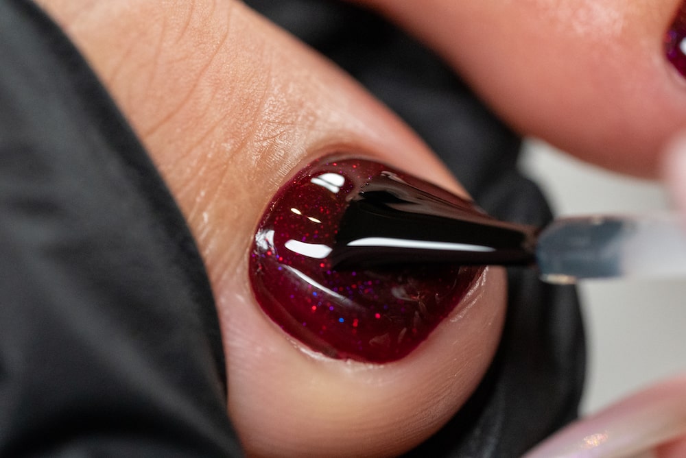 Pose de vernis semi-permanent