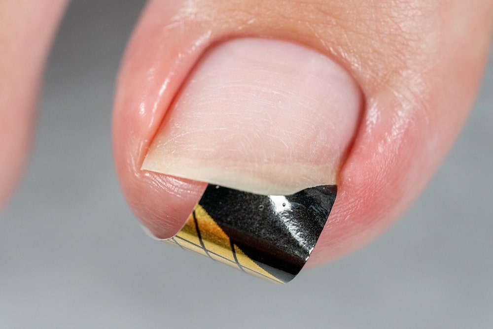 Réparation ongle cassé